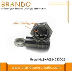 99_9_ Silver Shading Ring Solenoid Armature Assembly